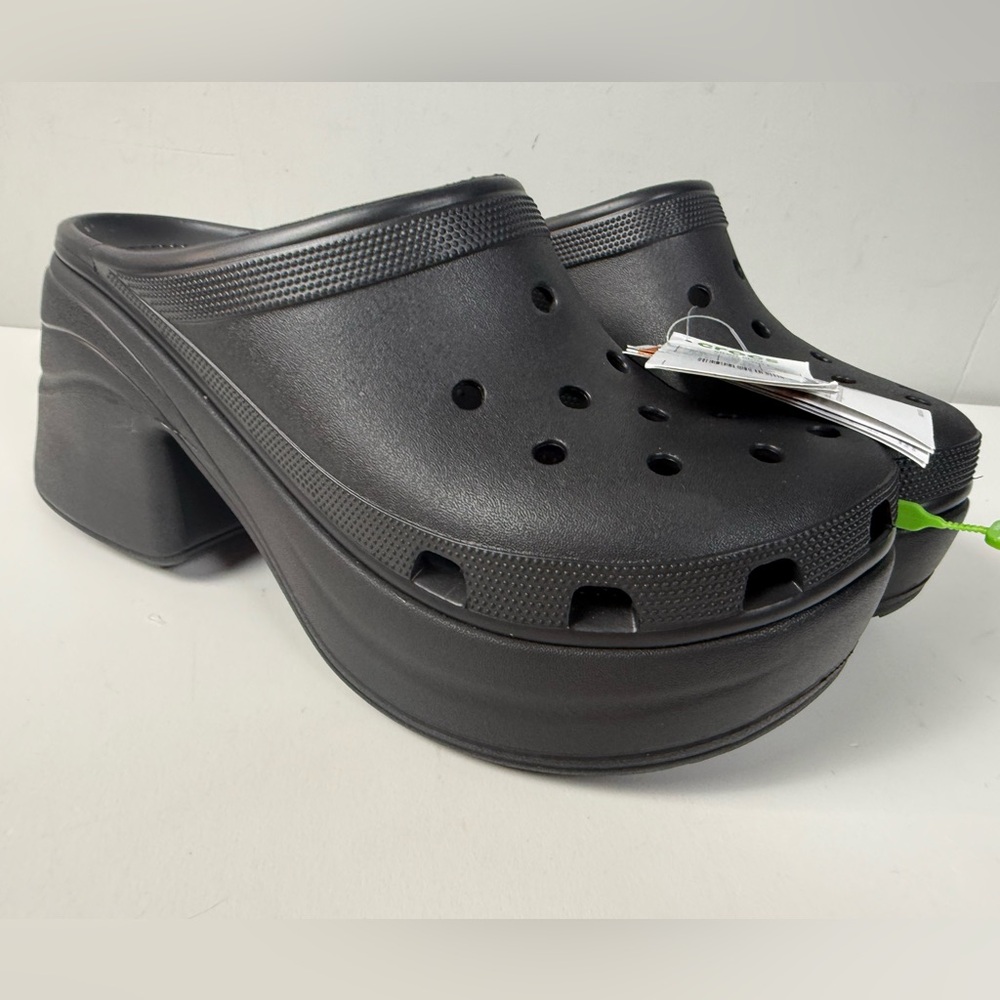 Crocs Siren Clog Heeled Croc Platform Iconic Comfort New NWT